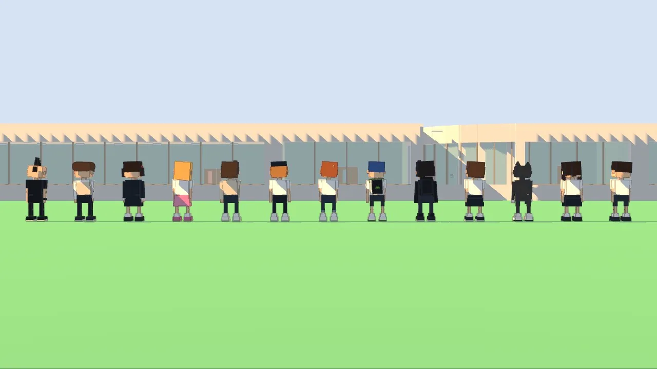 August 28, no commits: all thirteen looks in a row