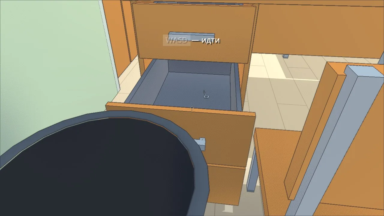The classroom key in the teacher's desk drawer. For now it doesn't unlock anything