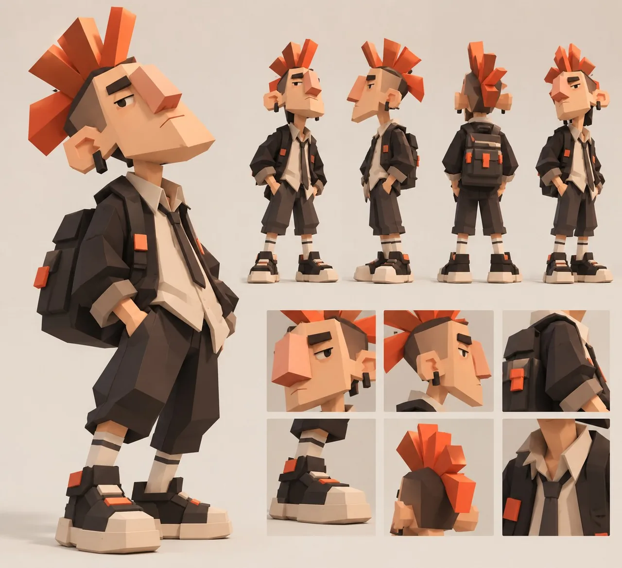 A punk. A ChatGPT picture