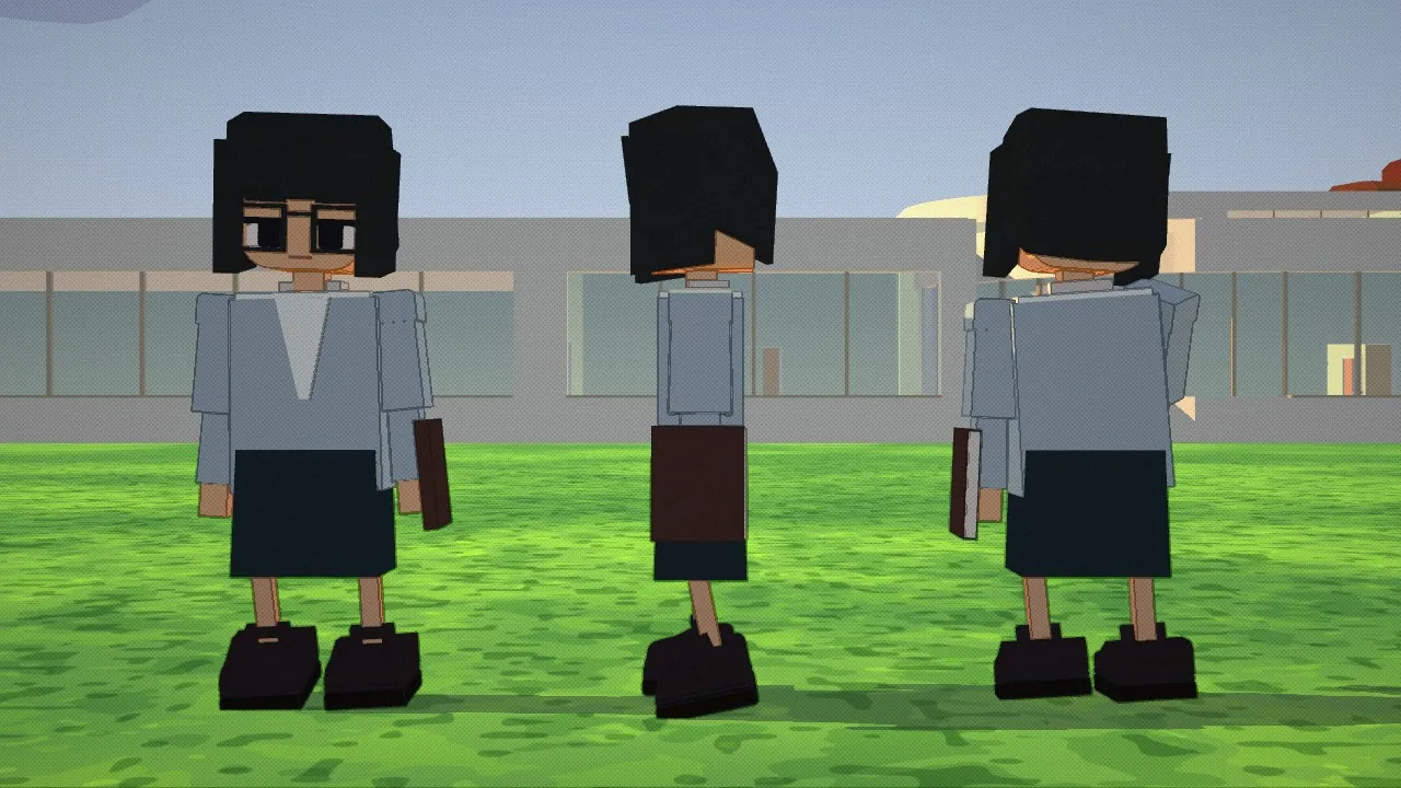 The teacher "Fringe" on the hero's template