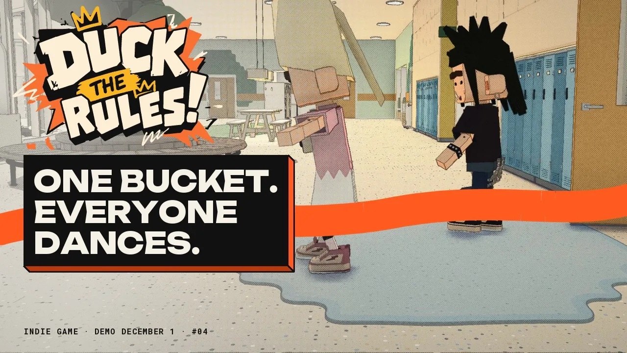 The cover of the "Wet floor" short with the new logo